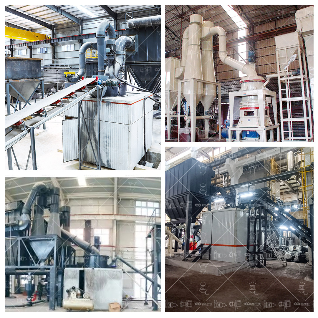 XZM Ultrafine Grinding Mill producing fine iron oxide pigment powders